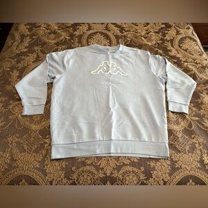 Men's Kappa Vintage Baby Blue Crewneck Size XL! Worn Once Great Condition!